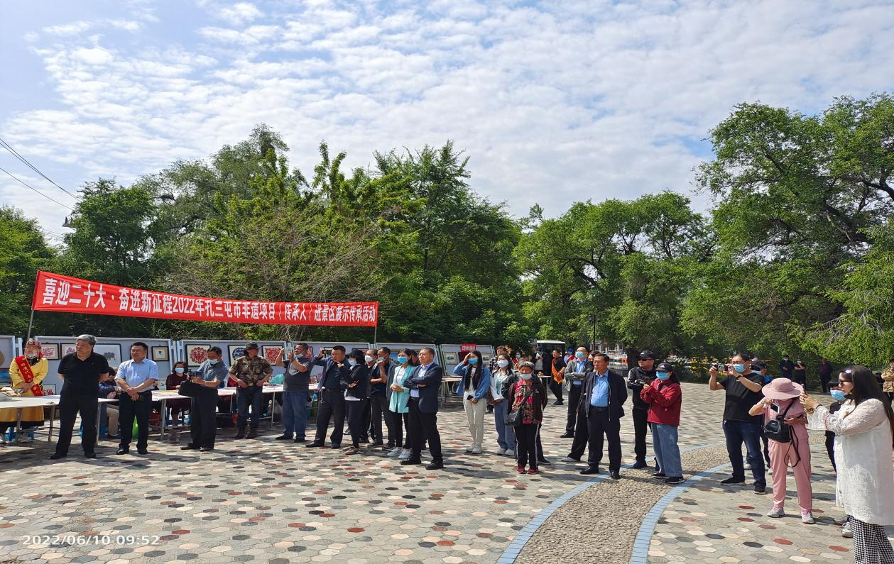 扎兰屯市启动2022年“文化和自然遗产日”非遗项目（传承人）进景区宣传展示传承系列活动